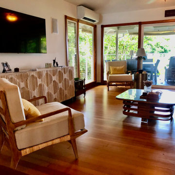 Vintage Napili Maui ocean front home refurbish