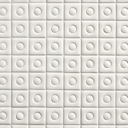 Tilt Station Mosaic in White Gloss - Mosaic Tile