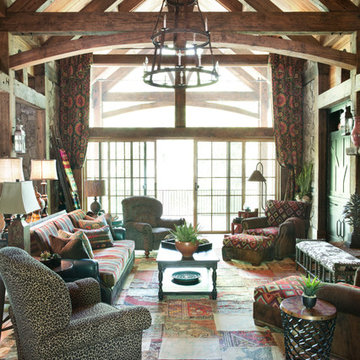 Rustic Timber House