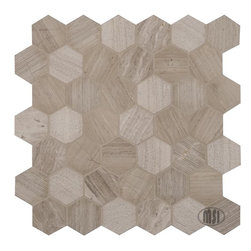 Honey Comb Hexagon - Mosaic Tile