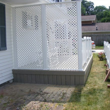 Exterior Deck Corridor