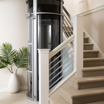 Beach House Remodel with Pneumatic Elevator Installation