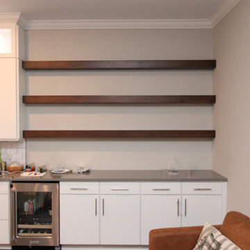 Custom Floating Shelves