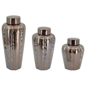 Spitzer Decorative Jar or Canister, Bronze