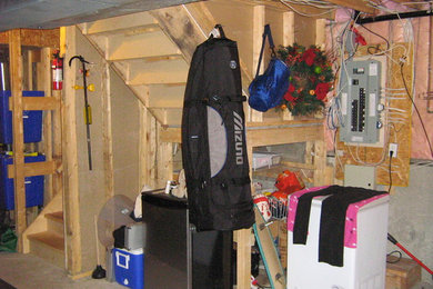 Mike basement before