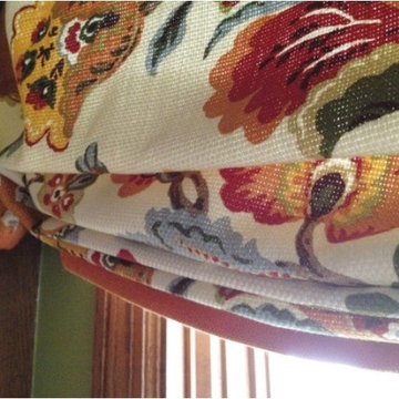 Barb Shellberg - Kitchen Reno Relaxed Roman Shade