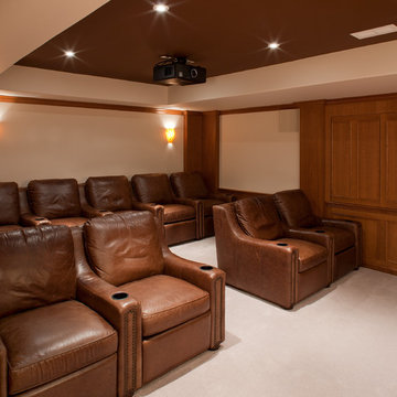 Family Entertainment Basement