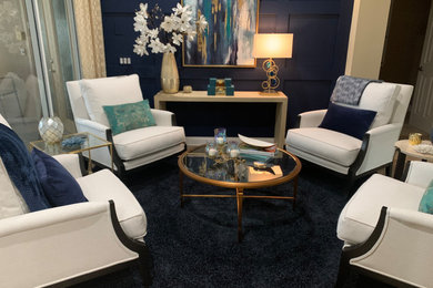 Entryway - transitional entryway idea in Tampa