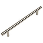 Cosmas - Cosmas 305-224SN Satin Nickel 8-7/8&rdquo; CTC (224mm) Euro Bar Pull - Manufacturer: Cosmas