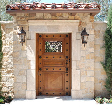Antiqued Stone Entryways