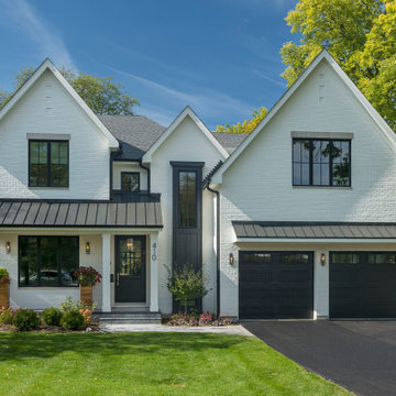 Front view of Modern Home