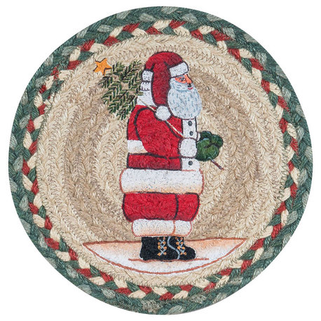 MSanta Printed Round Trivet 10"x10"