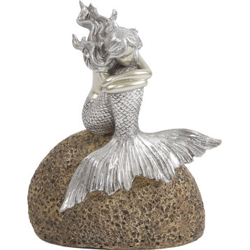 Howard Elliott Mermaid on Rock Statue