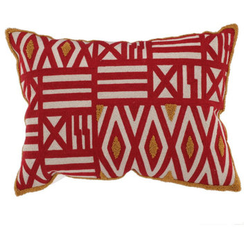 Anita Decorative Pillow, Red