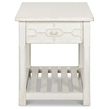 Isla Side Table Antique White