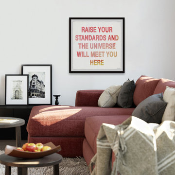 "Raise Your Standards II" Framed Painting Print