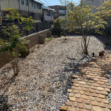 吹田市山手町のナチュラルガーデン