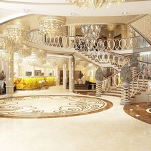 The interior design of the hotel. 5 stars of luxury