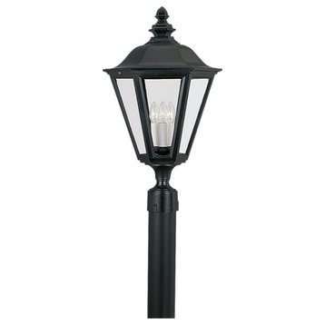 Generation Lighting 8231 Brentwood 3 Light 26" Tall Outdoor - Black