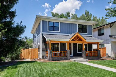 Example of a classic exterior home design in Denver