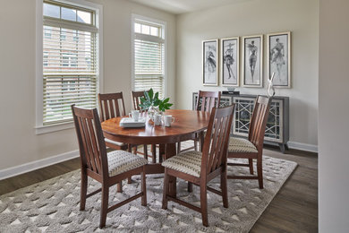 Inspiration for a 1950s dining room remodel in Other