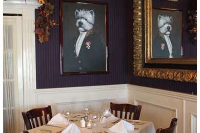 Dining room - dining room idea in New York