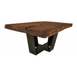 Walnut Slab Coffee Table - Coffee Tables