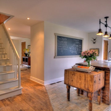 Renovation of a century cottage in St-Sauveur, Québec