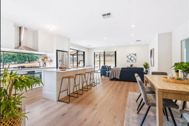 Design ideas for a dining room in Adelaide.