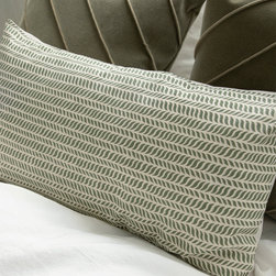 Suzanne Dimma Delphine Olive Cushion - Decorative Pillows