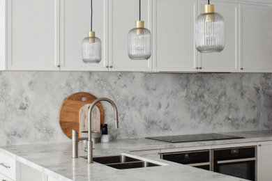 Inspiration for a mediterranean kitchen in Perth.