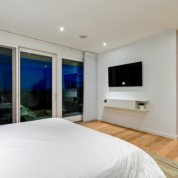 The master bedroom