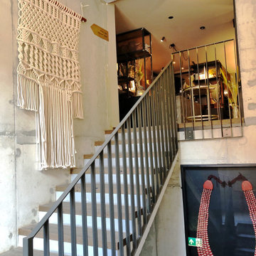 Macramé Wall Hanging for Spa, Cervo Mountain Resort, Zermatt