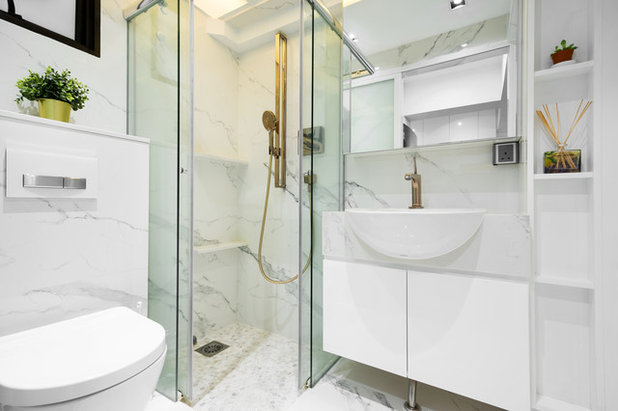 Modern Bathroom by Fineline Design Pte Ltd