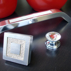Atlas Housewares - Crystal Pave - Cabinet And Drawer Knobs