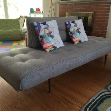 Single Chair Bed Love Seat Sleeper Zeal by Innovation Living