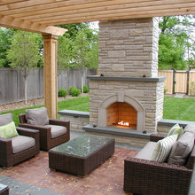 Pergola w/ Fireplace