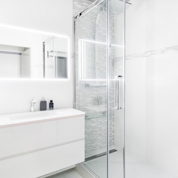 Salle de bain à Issy les Moulineaux