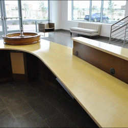 Custom Reception Desk - Furniture