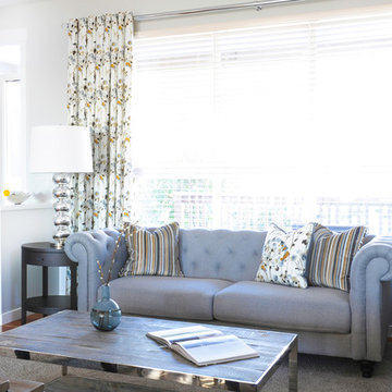 Glamorous Living and Dining Room