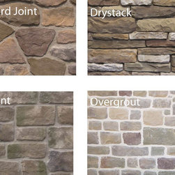 Brick and natural stone veneer. - Wall Decor