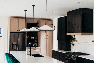 Kitchen - contemporary kitchen idea in Other