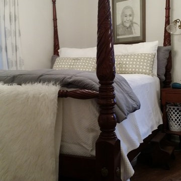 Fresh Look for Tiny Master Bedroom | Marietta, GA