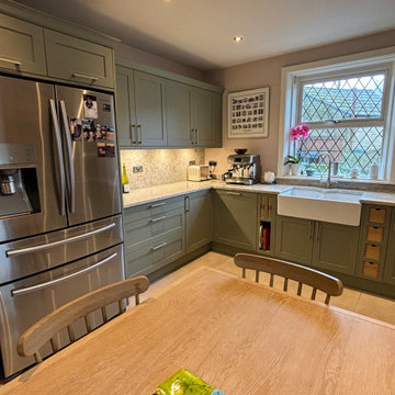 Traditional Shaker kitchen in Delph