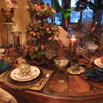 Thanksgiving table setting