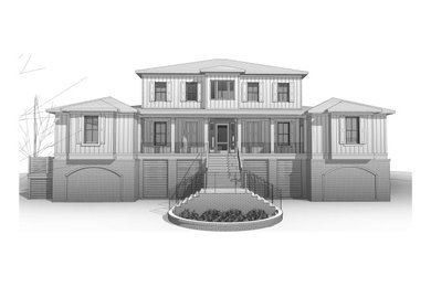Inspiration for an exterior home remodel in Charleston