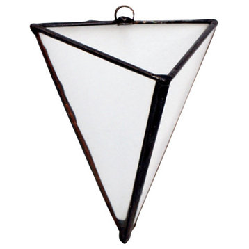 Open Pyramid Terrarium Vase/Window Box, Large, Hookeye