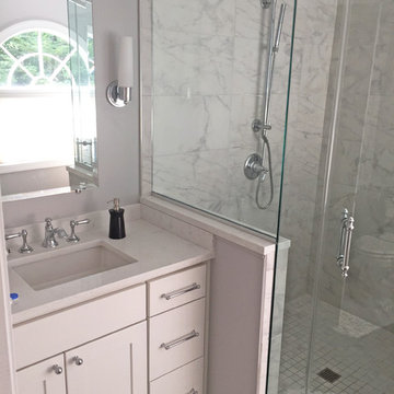 Bright Transitional Bathroom - Davidsonville