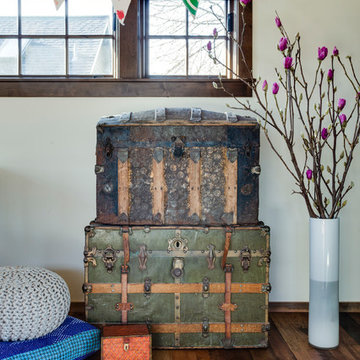 Settlers Plank reclaimed wood flooring in Oregon Home