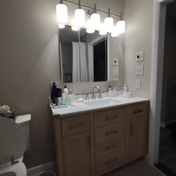 ADA bathroom with walk-in shower